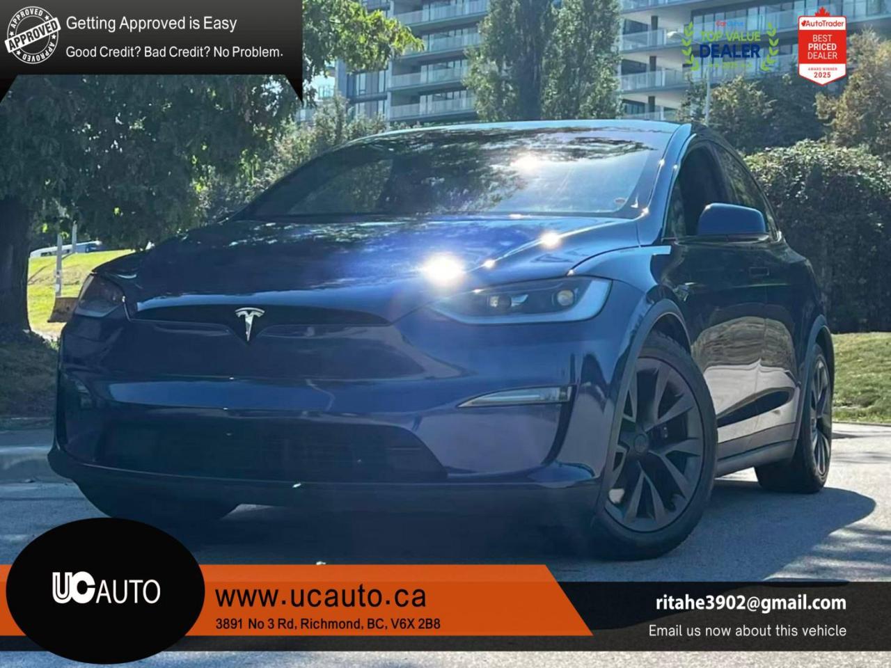 Used 2023 Tesla Model X AWD/ CLEAN TITLE/ 6 SEATER for sale in Richmond, BC