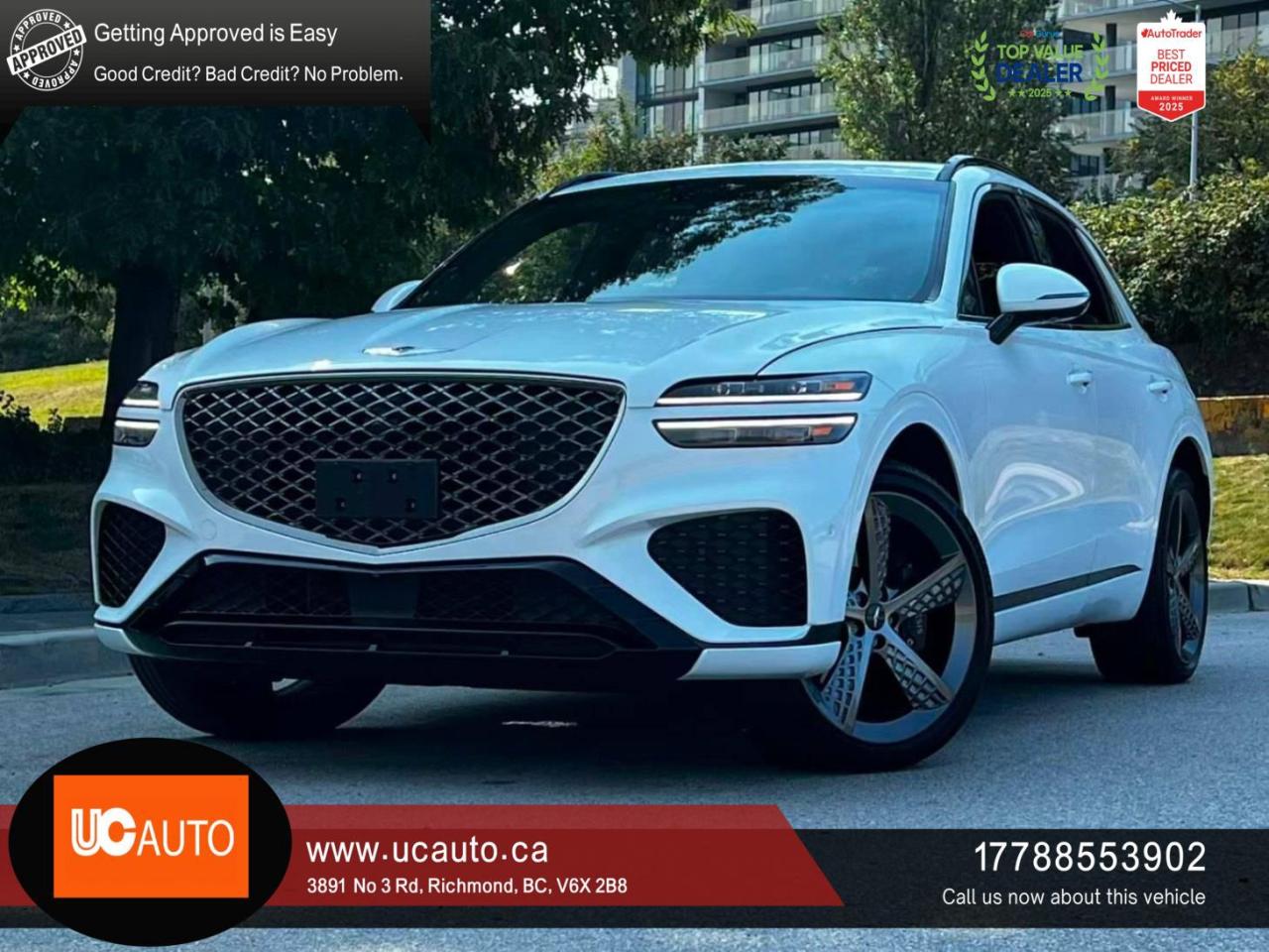 Used 2023 Genesis GV70 3.5T Sport Plus AWD/ NO ACCIDENT/ BC LOCAL for sale in Richmond, BC