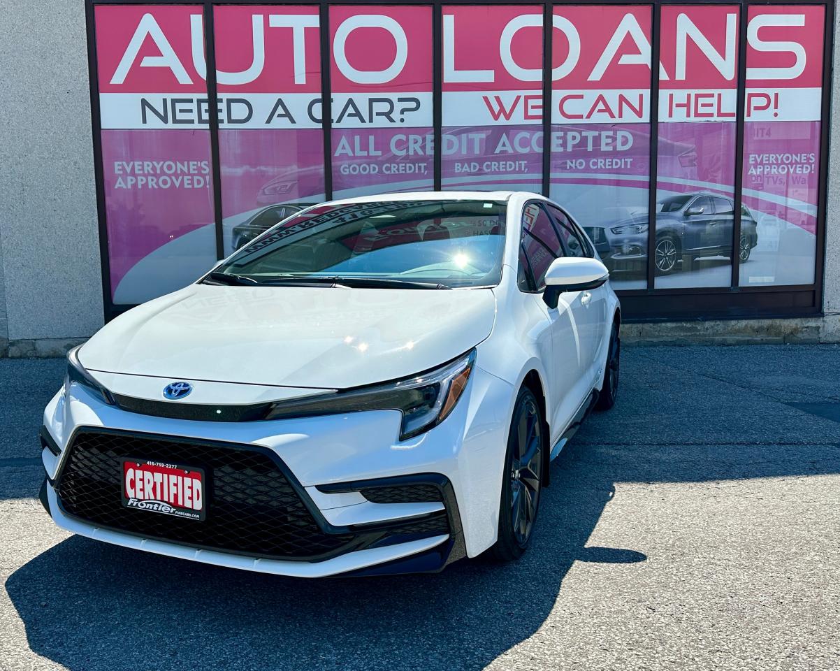 Used 2025 Toyota Corolla Hybrid SE | NO ACCIDENTS | SUNROOF | AWD | LOW KMS for sale in Toronto, ON