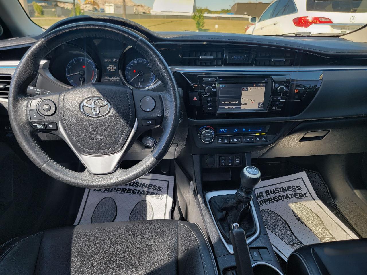 2014 Toyota Corolla S | Leather | Sunroof | Navi | Loaded - Photo #15