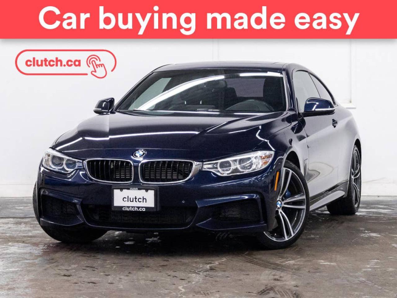 Used 2017 BMW 4 Series 440i xDrive Coupe w/ Power Moonroof, Nav, Heated Steering Wheel for sale in Toronto, ON