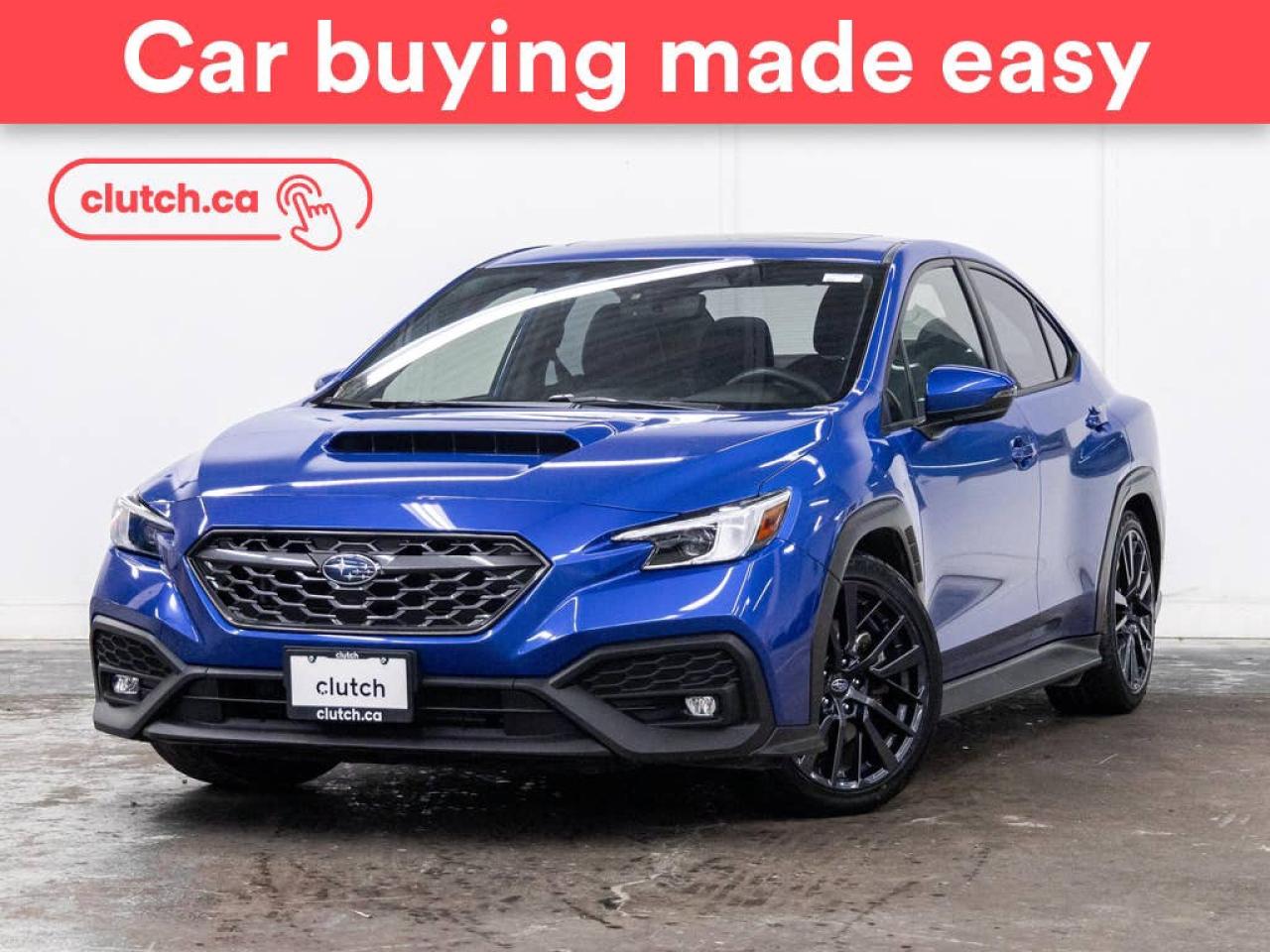 Used 2022 Subaru WRX Sport-tech w/ EyeSight AWD w/ Front Heated Seats, Rearview Cam, Dual Zone A/C for sale in Toronto, ON