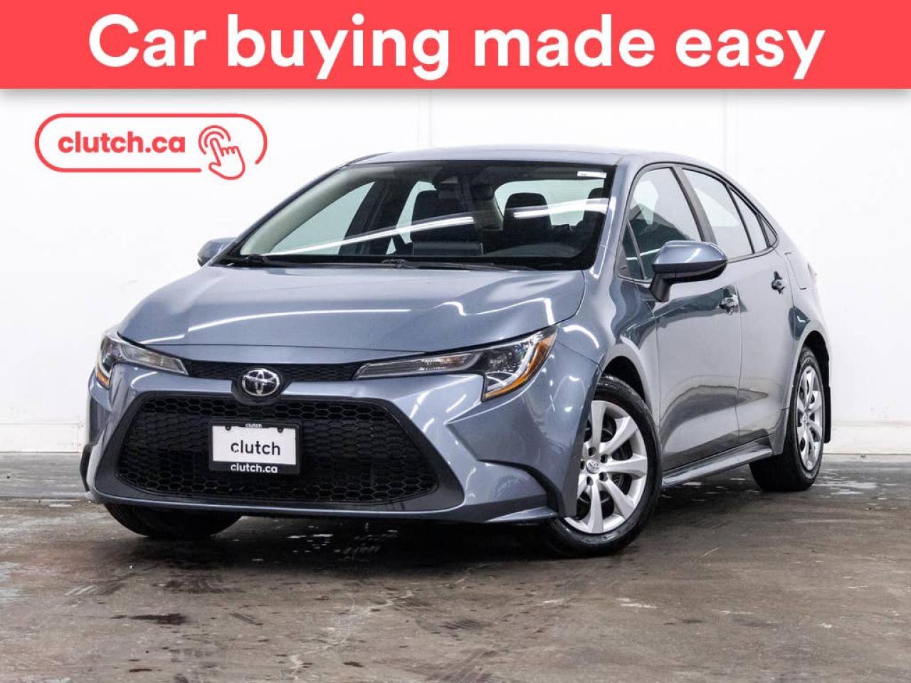 Used 2021 Toyota Corolla LE w/ Apple CarPlay & Android Auto , Heated Front Seats, Rearview Cam for sale in Toronto, ON