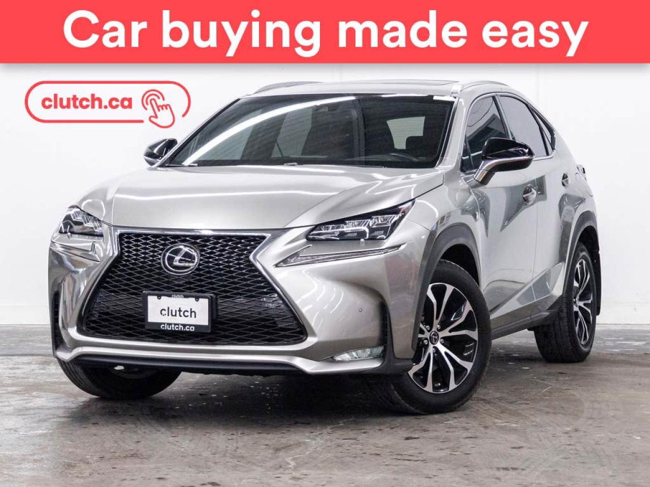 Used 2017 Lexus NX 200t AWD w/ Executive Pkg w/ Power Moonroof, Nav, Heated Steering Wheel for sale in Toronto, ON