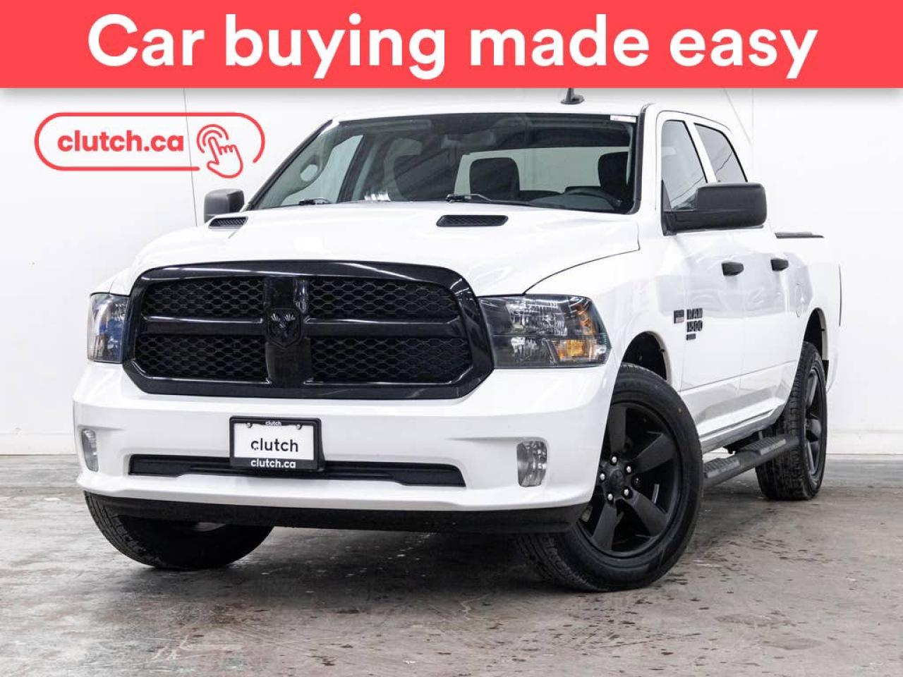 Used 2019 RAM 1500 Classic Express Night Crew Cab 4X4 w/ Apple CarPlay & Android Auto, Rearview Cam, Cruise Control for sale in Toronto, ON