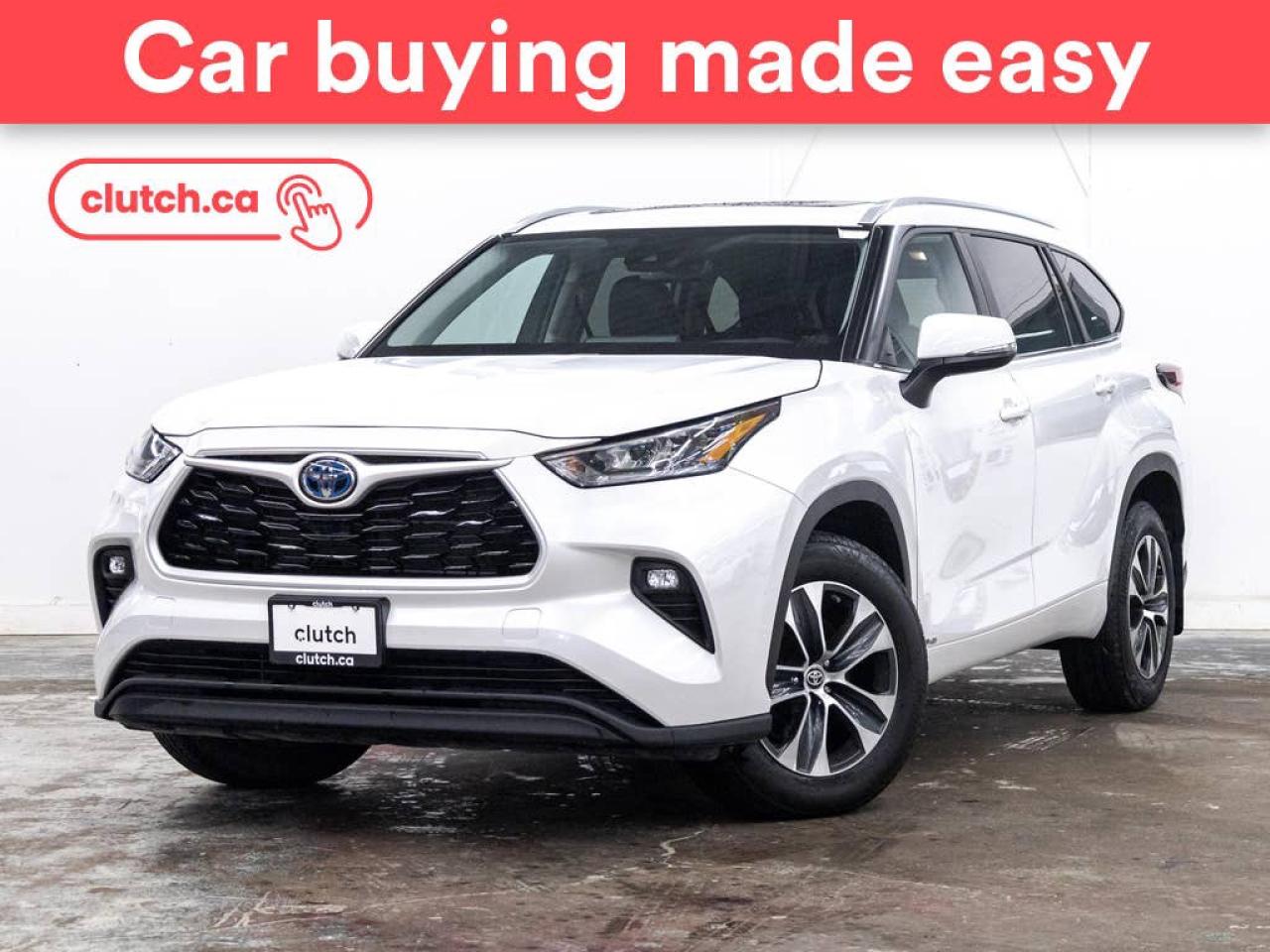 Used 2024 Toyota Highlander HYBRID XLE AWD w/ Apple CarPlay & Android Auto, Power Moonroof, Heated Steering Wheel for sale in Toronto, ON