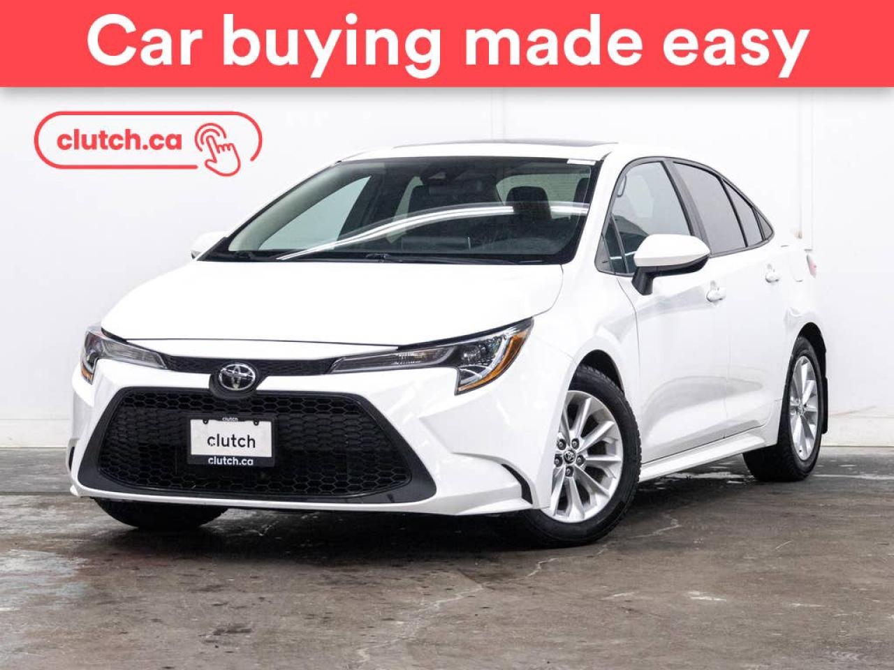 Used 2020 Toyota Corolla LE w/ Upgrade Pkg w/ Apple CarPlay, Heated Front Seats, Power Moonroof for sale in Toronto, ON