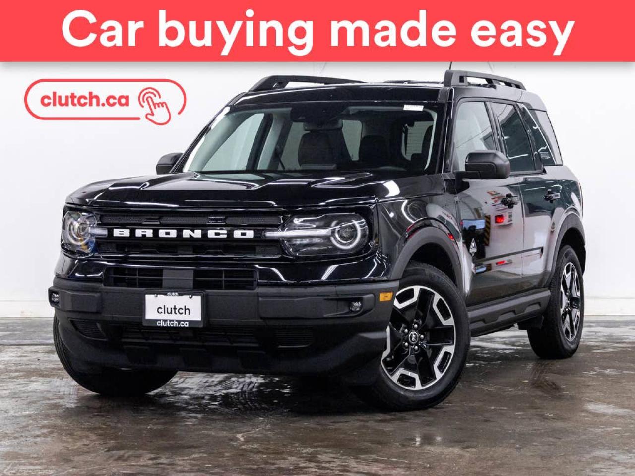 Used 2022 Ford Bronco Sport Outer Banks w/ Apple CarPlay & Android Auto, Heated Steering Wheel, Rearview Cam for sale in Toronto, ON