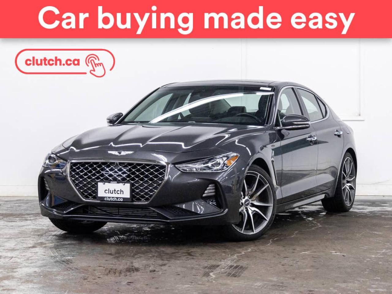 Used 2019 Genesis G70 2.0T Prestige w/ Front Heated Seats, Rearview Cam, Dual Zone A/C for sale in Toronto, ON