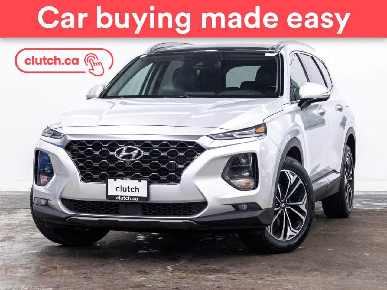 Used 2019 Hyundai Santa Fe Ultimate AWD w/ Apple CarPlay & Android Auto, Nav, Panoramic Moonroof for sale in Toronto, ON