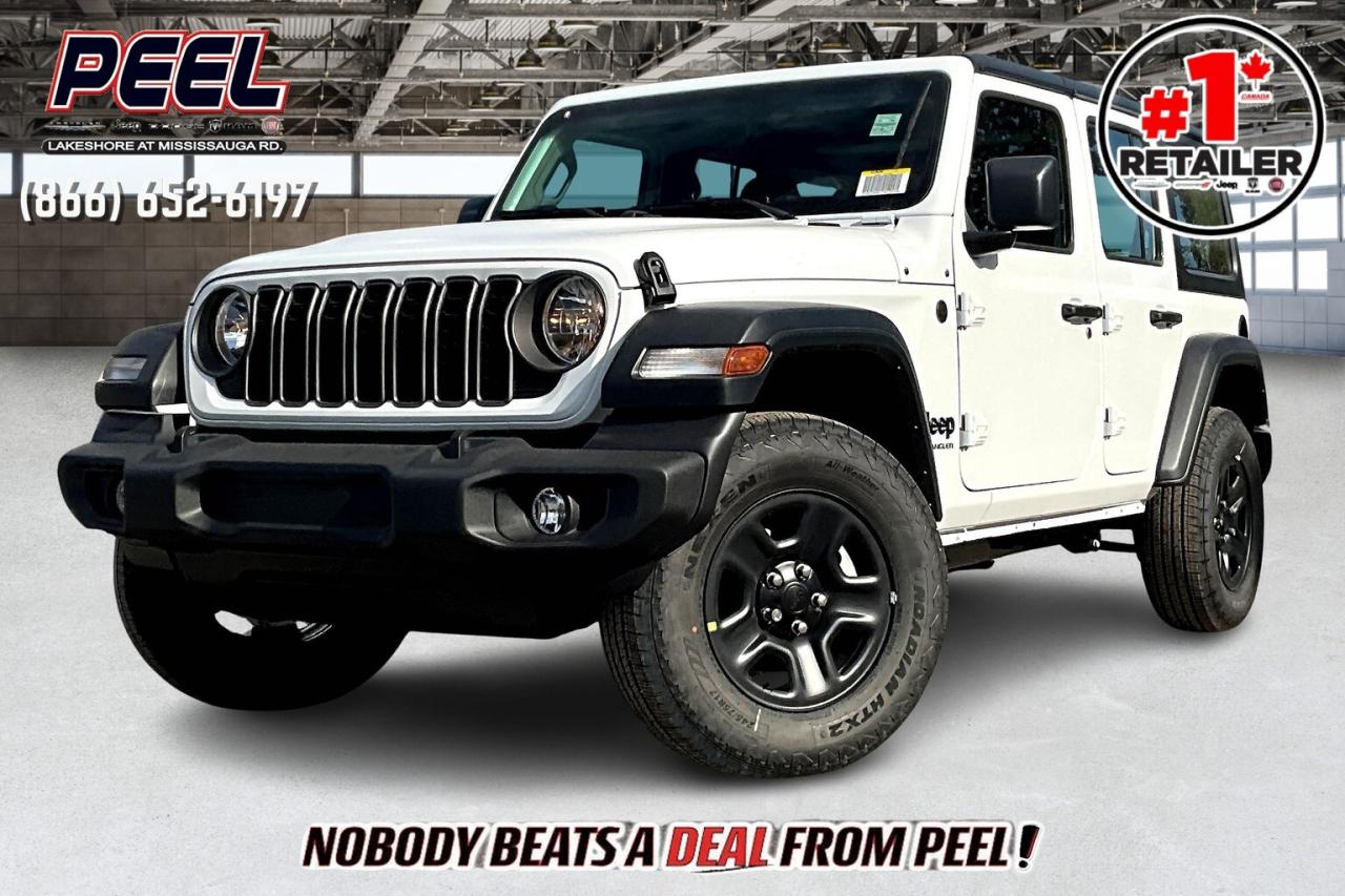 New 2026 Jeep Wrangler Sport 4 Door 4x4 for sale in Mississauga, ON