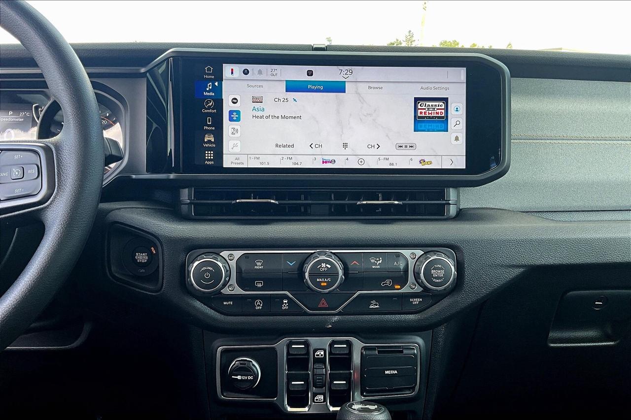 2026 Jeep Wrangler SPORT 4DR | Hardtop | 12" Touchscreen | Carplay Photo