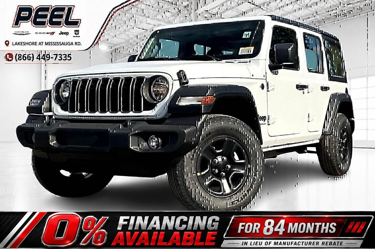 2026 Jeep Wrangler SPORT 4DR | Hardtop | 12" Touchscreen | Carplay Photo