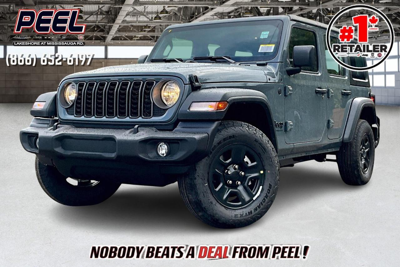 New 2026 Jeep Wrangler Sport 4 Door 4x4 for sale in Mississauga, ON
