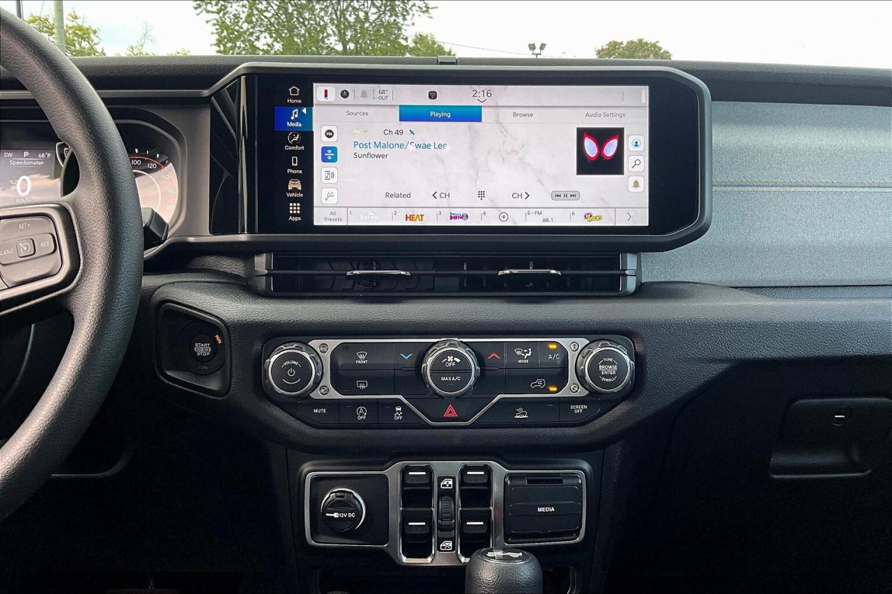 2026 Jeep Wrangler SPORT 4DR | Hardtop | 12" Touchscreen | Carplay Photo