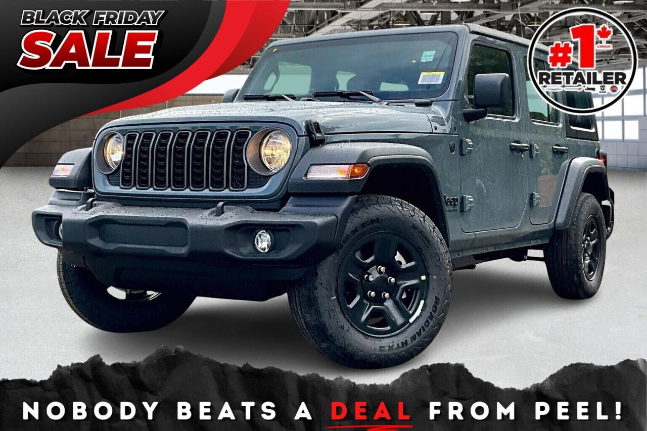 New 2026 Jeep Wrangler SPORT 4DR | Hardtop | 12
