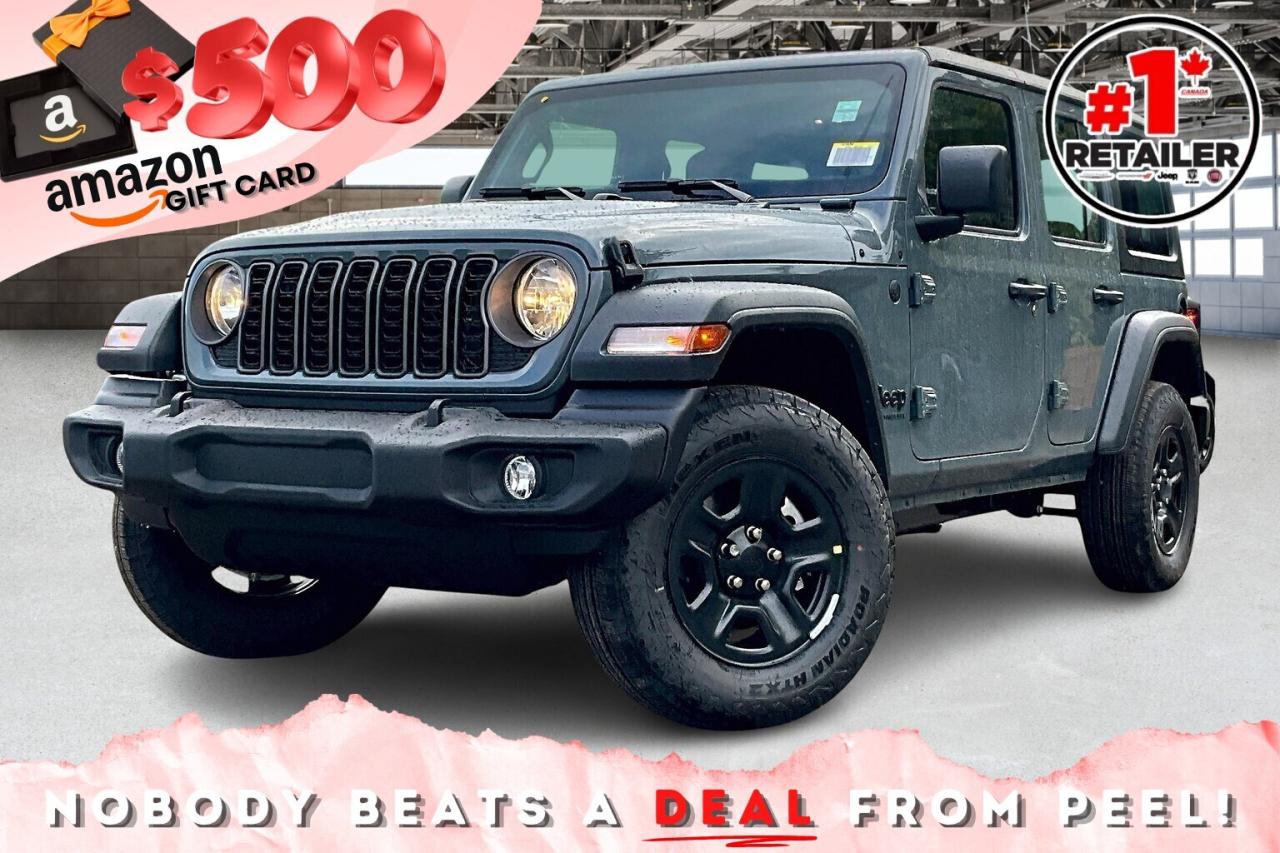 New 2026 Jeep Wrangler SPORT 4DR | Hardtop | 12