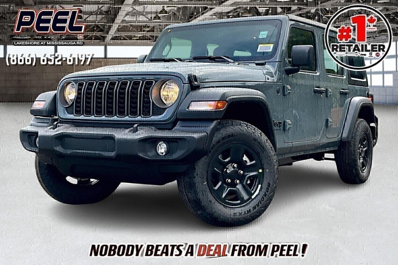 2026 Jeep Wrangler SPORT 4DR | Hardtop | 12" Touchscreen | Carplay Photo