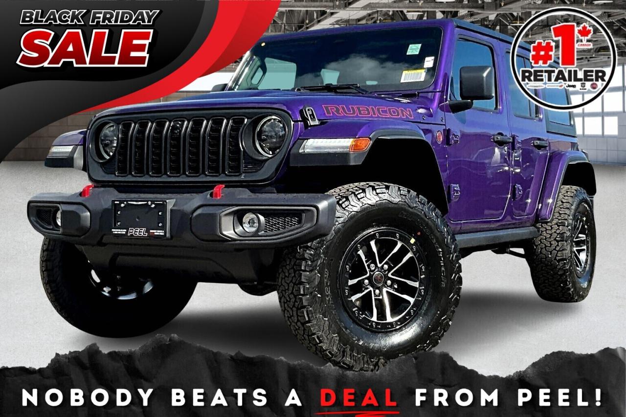 2026 Jeep Wrangler RUBICON | 35" Tires | Hardtop | Leather | PURPLE Photo0