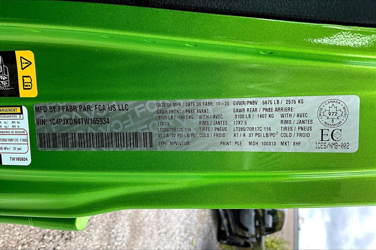 2026 Jeep Wrangler WILLYS 4dr | Hardtop | Tech & Conv Grp | Mojito Photo