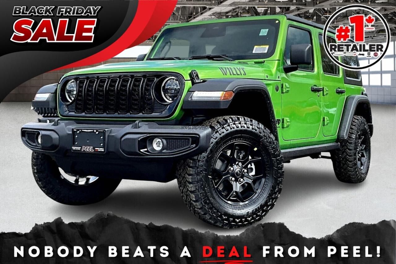 2026 Jeep Wrangler WILLYS 4dr | Hardtop | Tech & Conv Grp | Mojito Photo0