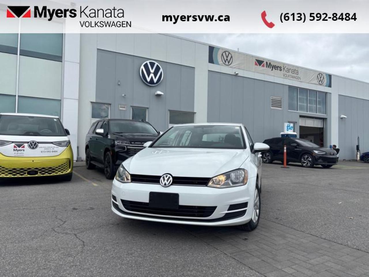 Used 2017 Volkswagen Golf Trendline  - Bluetooth -  Heated Seats for sale in Kanata, ON