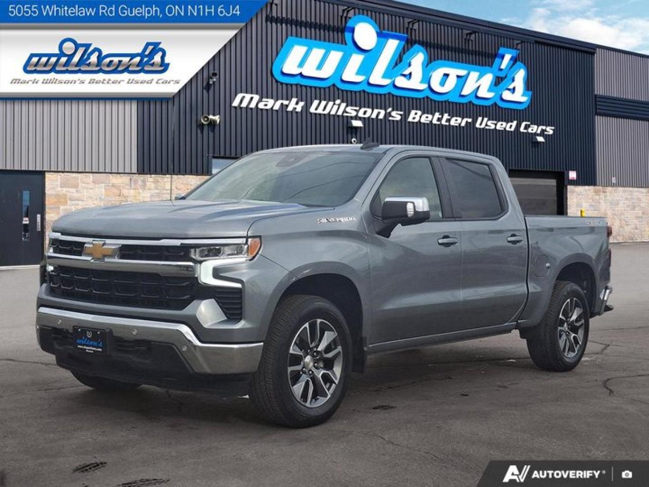 Used 2024 Chevrolet Silverado 1500 LT Crew 4WD | 5.3L V8 | Leather | 360 Camera | Trailer Brake Control | Heated Wheel and More ! for sale in Guelph, ON