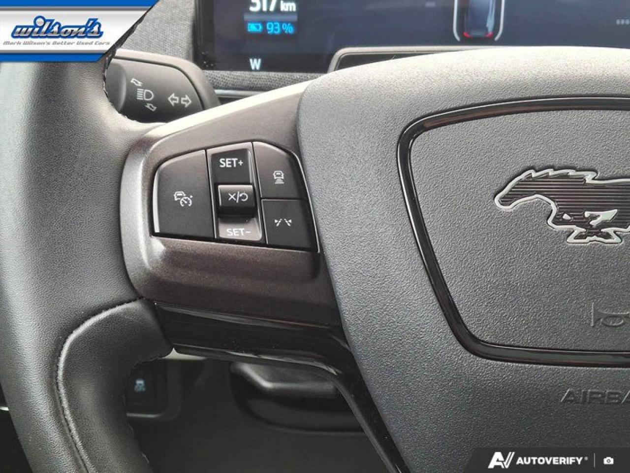 2022 Ford Mustang Mach-E Premium AWD | Leather | Glass Roof | 360 Camera | Heated Seats | CarPlay + Android | and More ! Photo