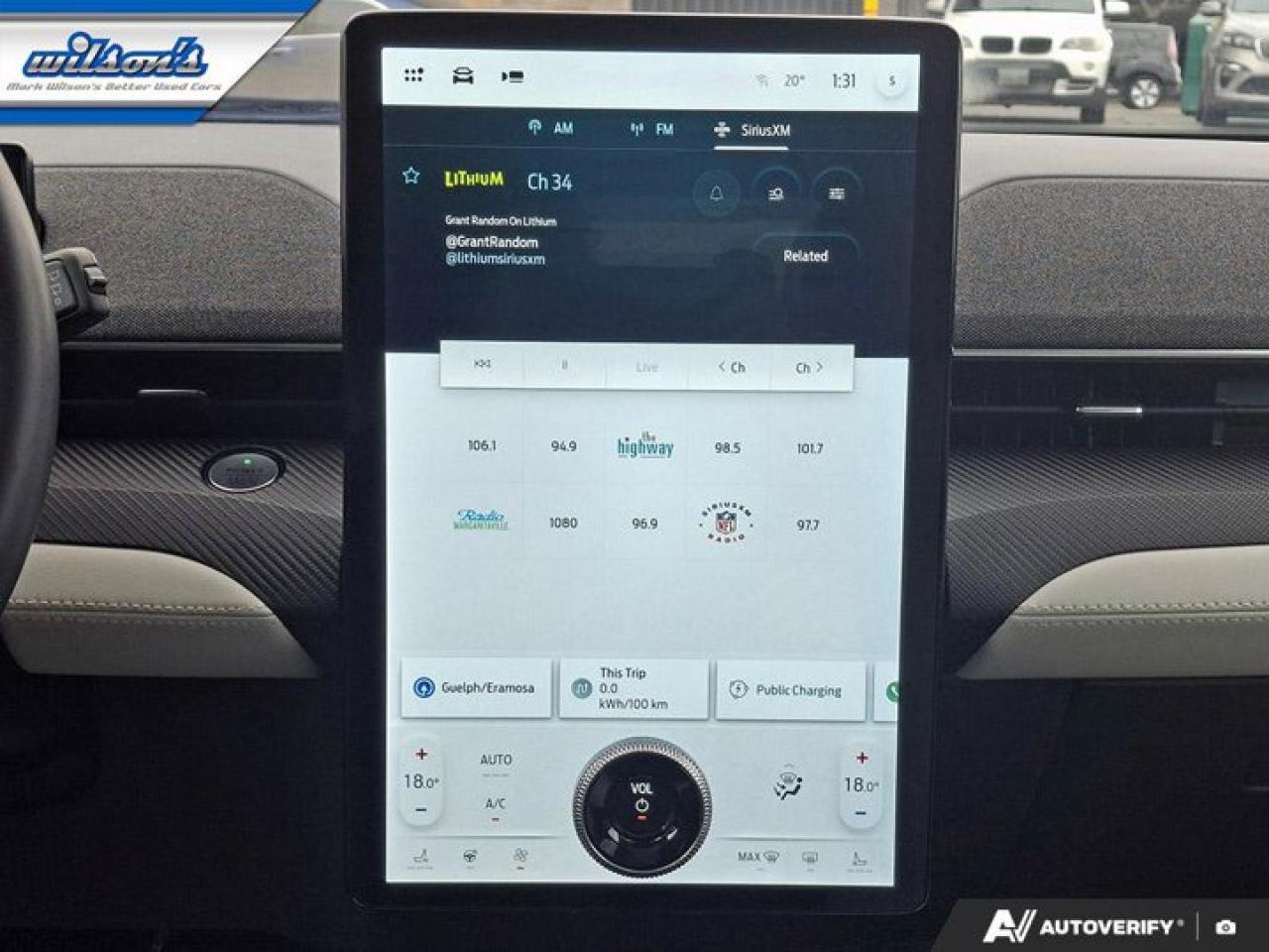 2022 Ford Mustang Mach-E Premium AWD | Leather | Glass Roof | 360 Camera | Heated Seats | CarPlay + Android | and More ! Photo