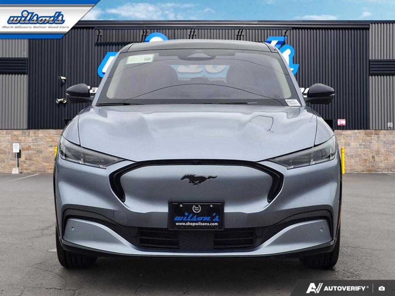 2022 Ford Mustang Mach-E Premium AWD | Leather | Glass Roof | 360 Camera | Heated Seats | CarPlay + Android | and More ! Photo