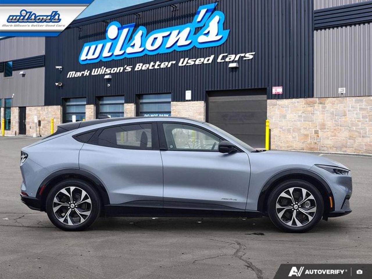 2022 Ford Mustang Mach-E Premium AWD | Leather | Glass Roof | 360 Camera | Heated Seats | CarPlay + Android | and More ! Photo