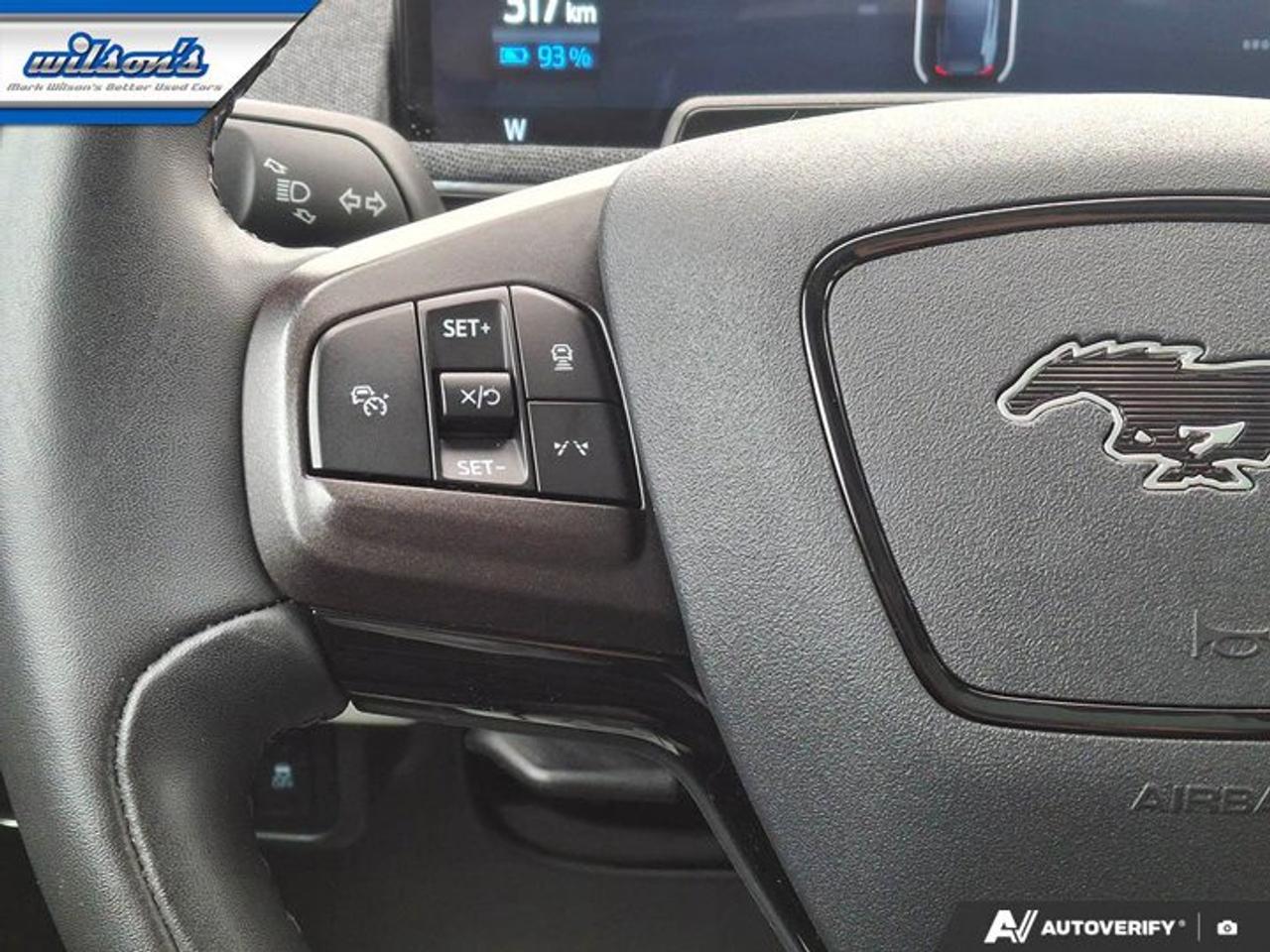 2022 Ford Mustang Mach-E Premium AWD | Leather | Glass Roof | 360 Camera | Heated Seats | CarPlay + Android | and More ! Photo