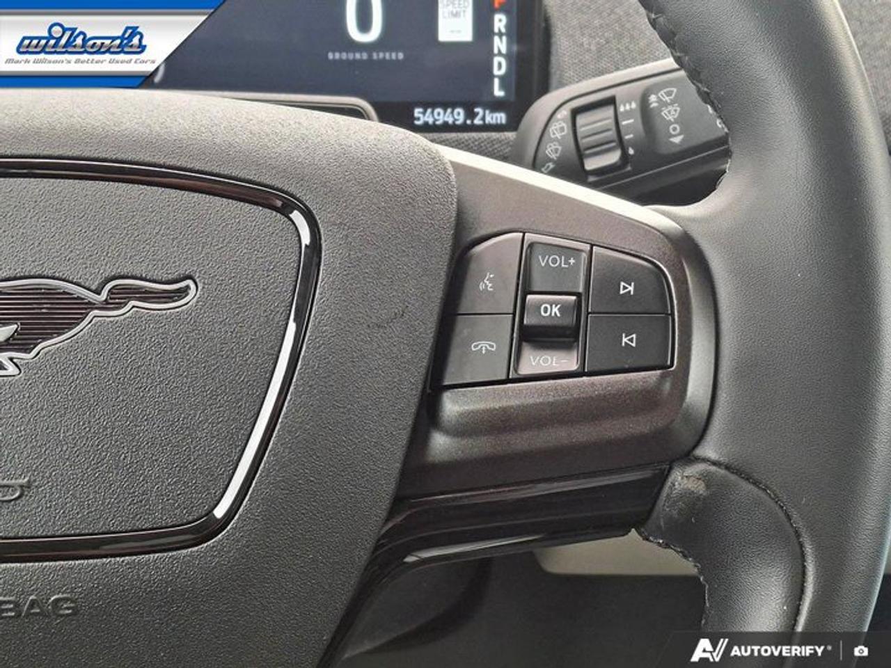 2022 Ford Mustang Mach-E Premium AWD | Leather | Glass Roof | 360 Camera | Heated Seats | CarPlay + Android | and More ! Photo