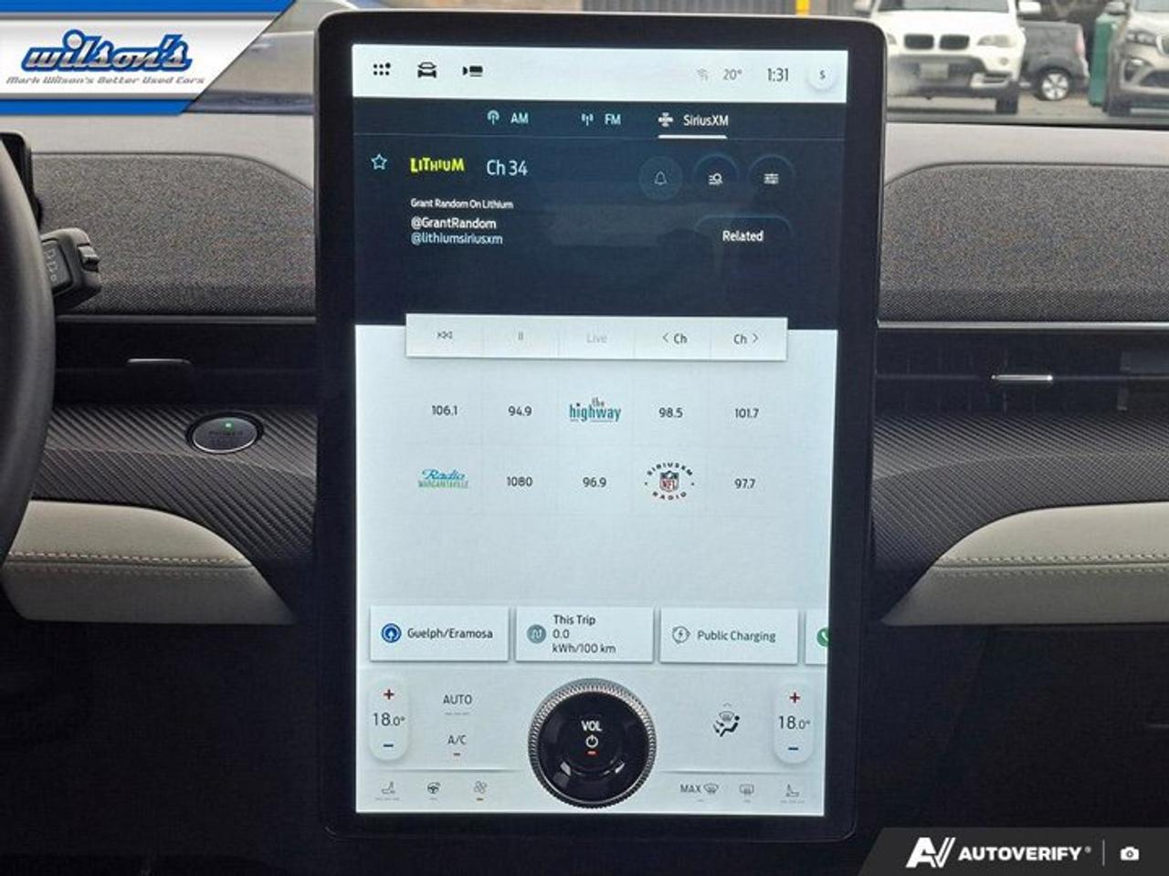 2022 Ford Mustang Mach-E Premium AWD | Leather | Glass Roof | 360 Camera | Heated Seats | CarPlay + Android | and More ! Photo