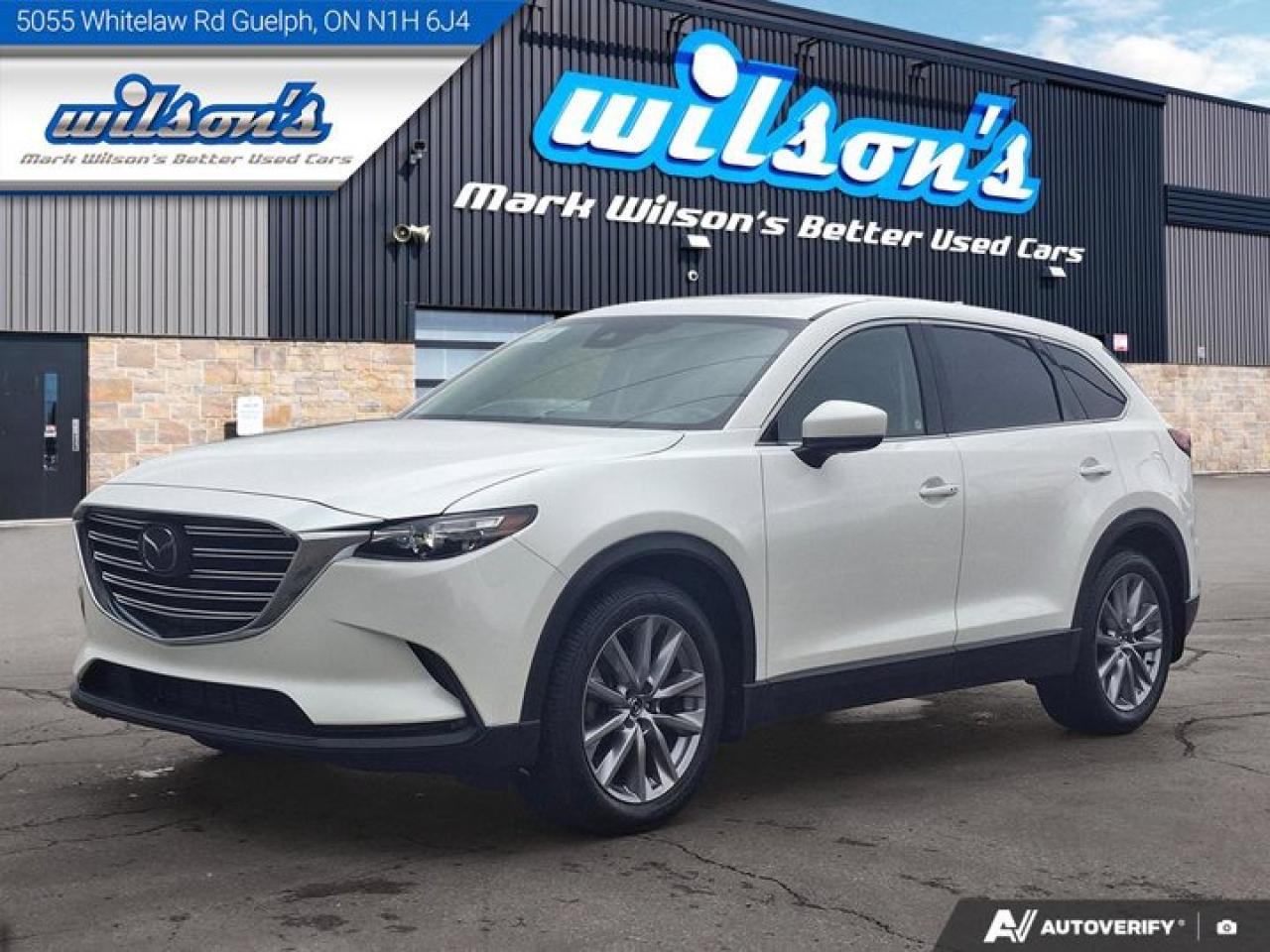 Used 2021 Mazda CX-9 GS-L AWD | Leather | Sunroof | Adaptive Cruise | Heated Wheel + Seats | CarPlay + Android and More ! for sale in Guelph, ON