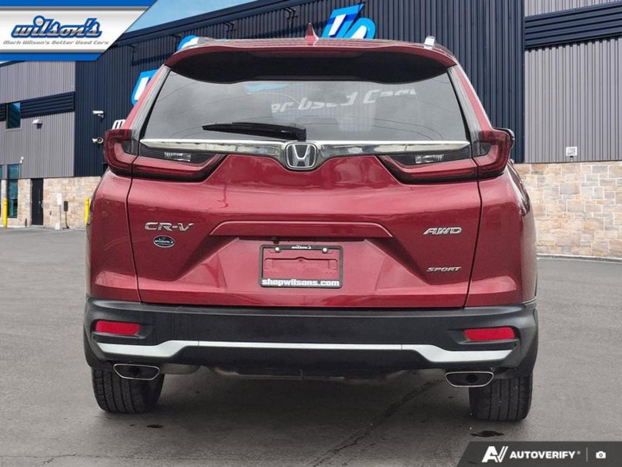 2020 Honda CR-V Sport AWD | Adaptive Cruise Control | Split Leather | Heated Seats & Steering | CarPlay | and More ! Photo
