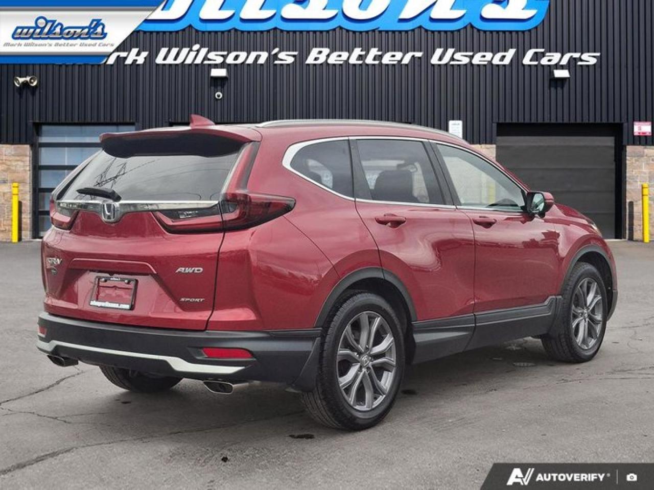 2020 Honda CR-V Sport AWD | Adaptive Cruise Control | Split Leather | Heated Seats & Steering | CarPlay | and More ! Photo