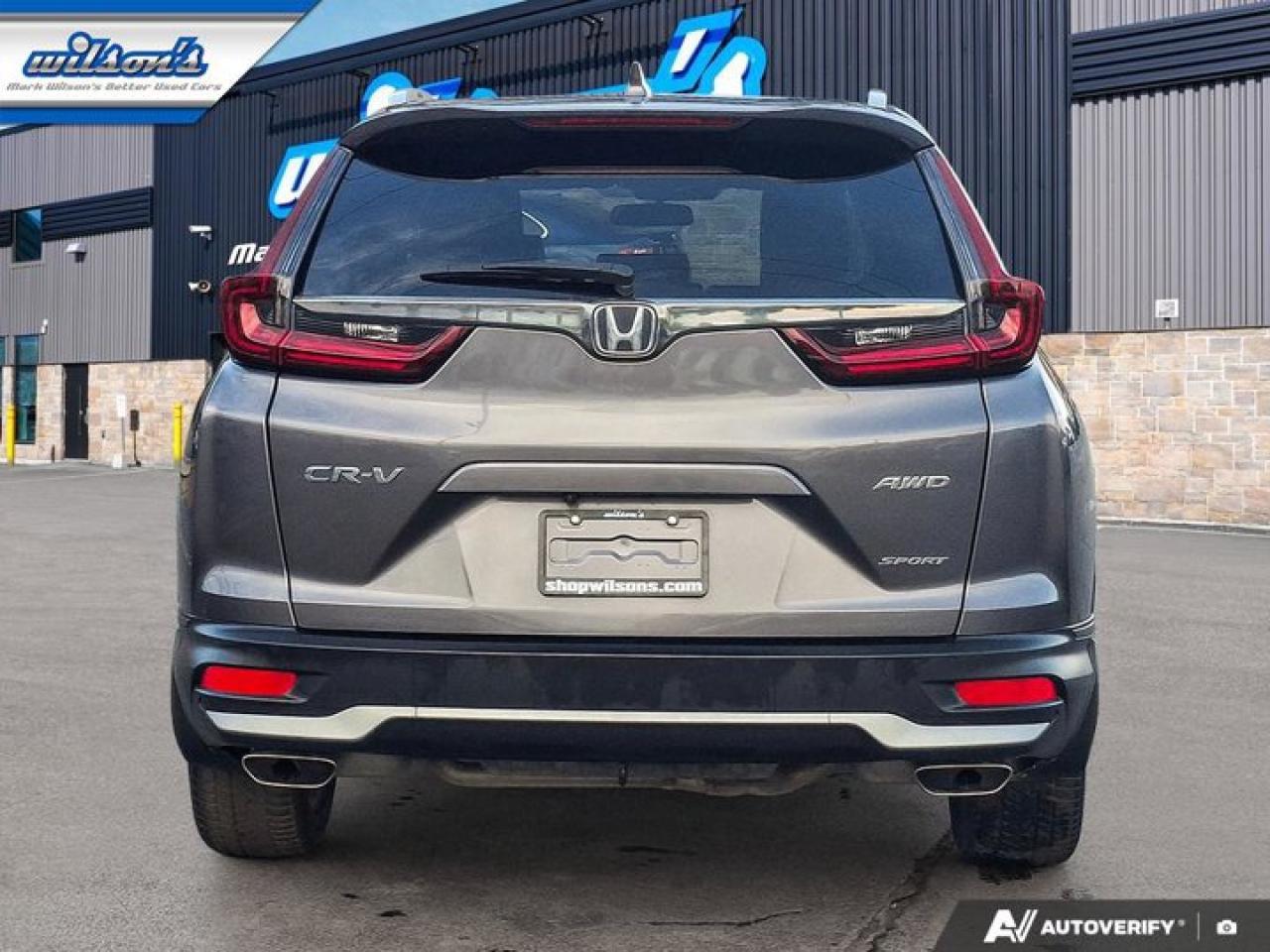 2022 Honda CR-V Sport AWD | Adaptive Cruise Control | Split Leather | Heated Seats & Steering | CarPlay | and More ! Photo3