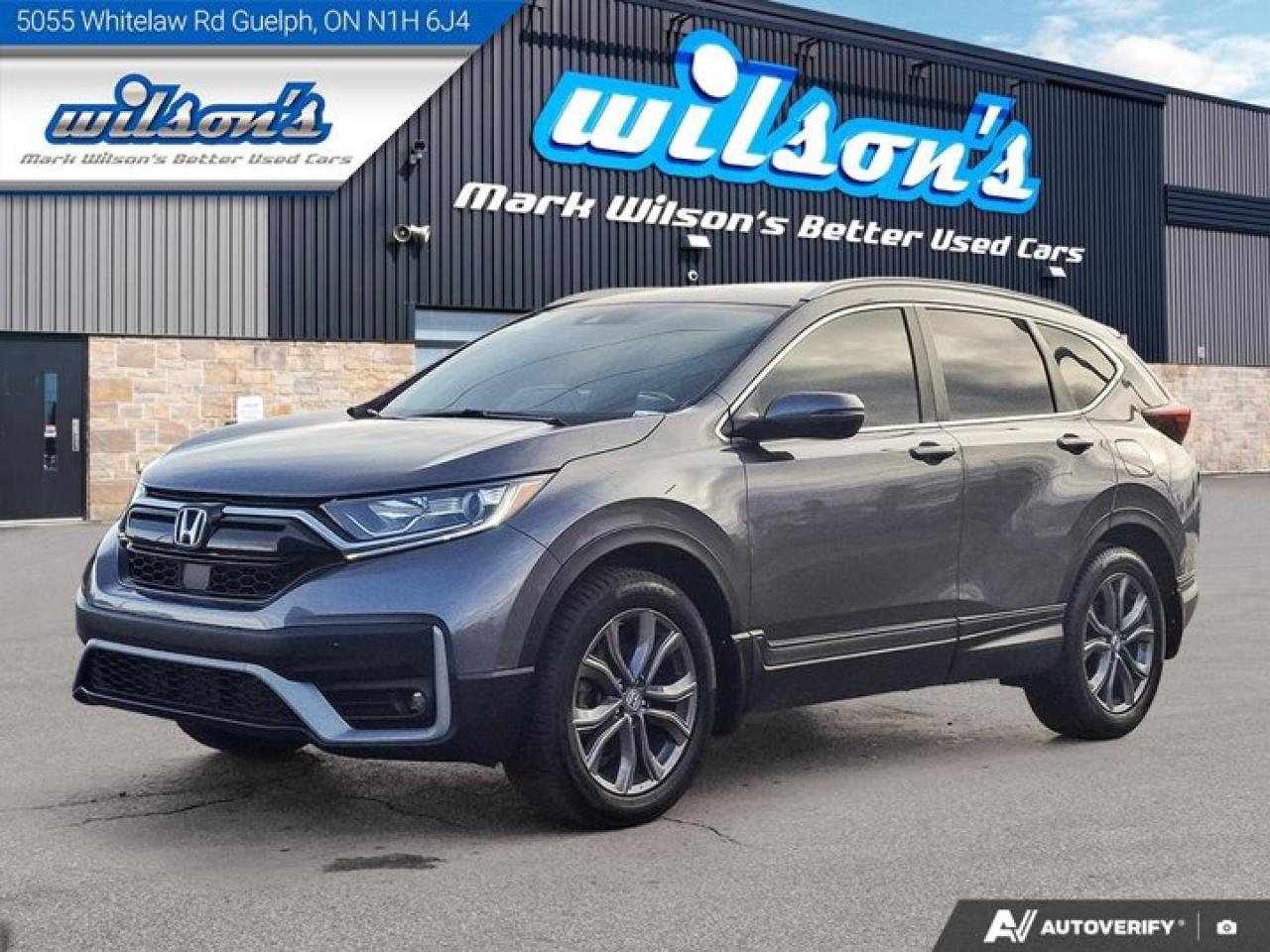 2022 Honda CR-V Sport AWD | Adaptive Cruise Control | Split Leather | Heated Seats & Steering | CarPlay | and More ! Photo0