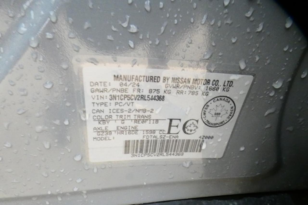 2024 Nissan Kicks SV w/Htd cloth, BUC - Photo #18