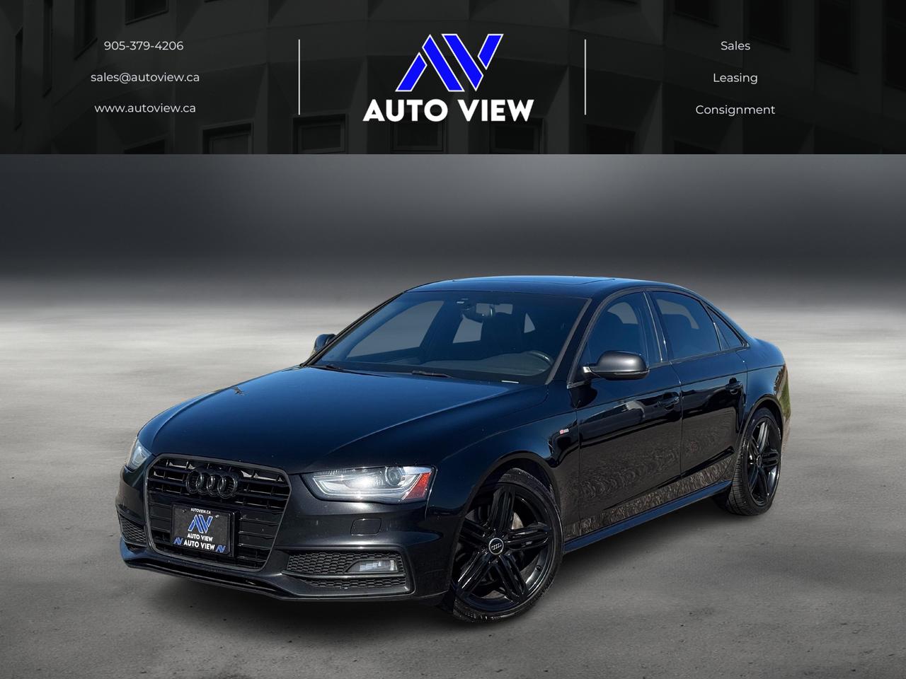 2015 Audi A4 Technik plus **6 SPEED MANUAL** - Photo #1