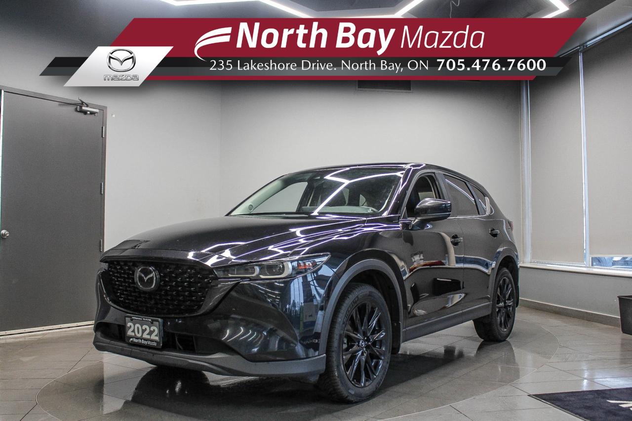 Used 2022 Mazda CX-5 Kuro Edition HEATED FRONT SEATS - HEATED STEERING WHEEL - APPLE CARPLAY AND ANDROID AUTO for sale in North Bay, ON