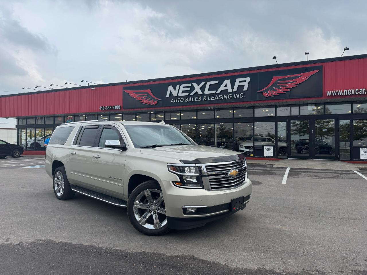 2017 Chevrolet Suburban PREMIER EXT 7 PASS 4WD LEATHER SUNROOF NAVI CAMERA