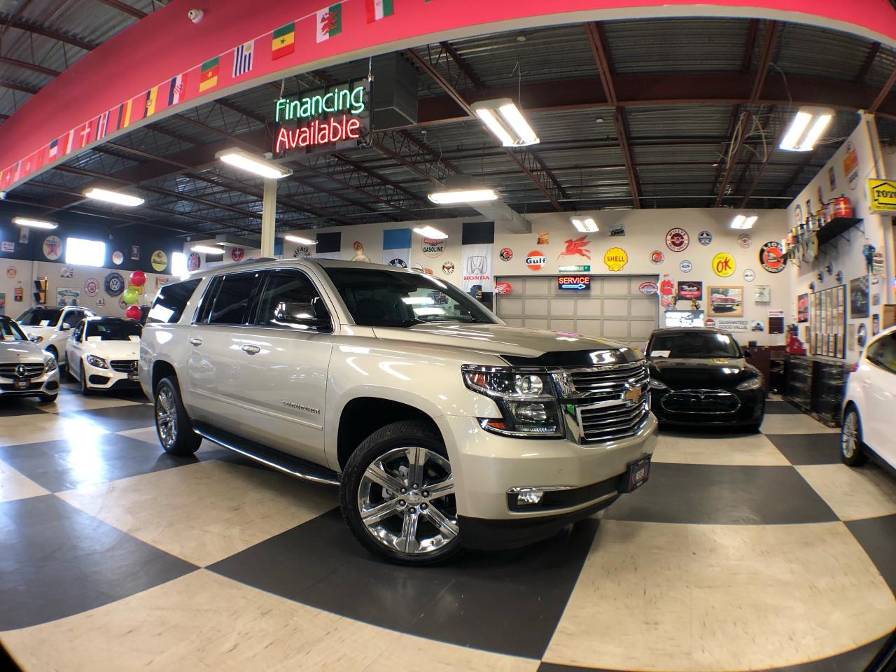 2017 Chevrolet Suburban PREMIER EXT 7 PASS 4WD LEATHER SUNROOF NAVI CAMERA