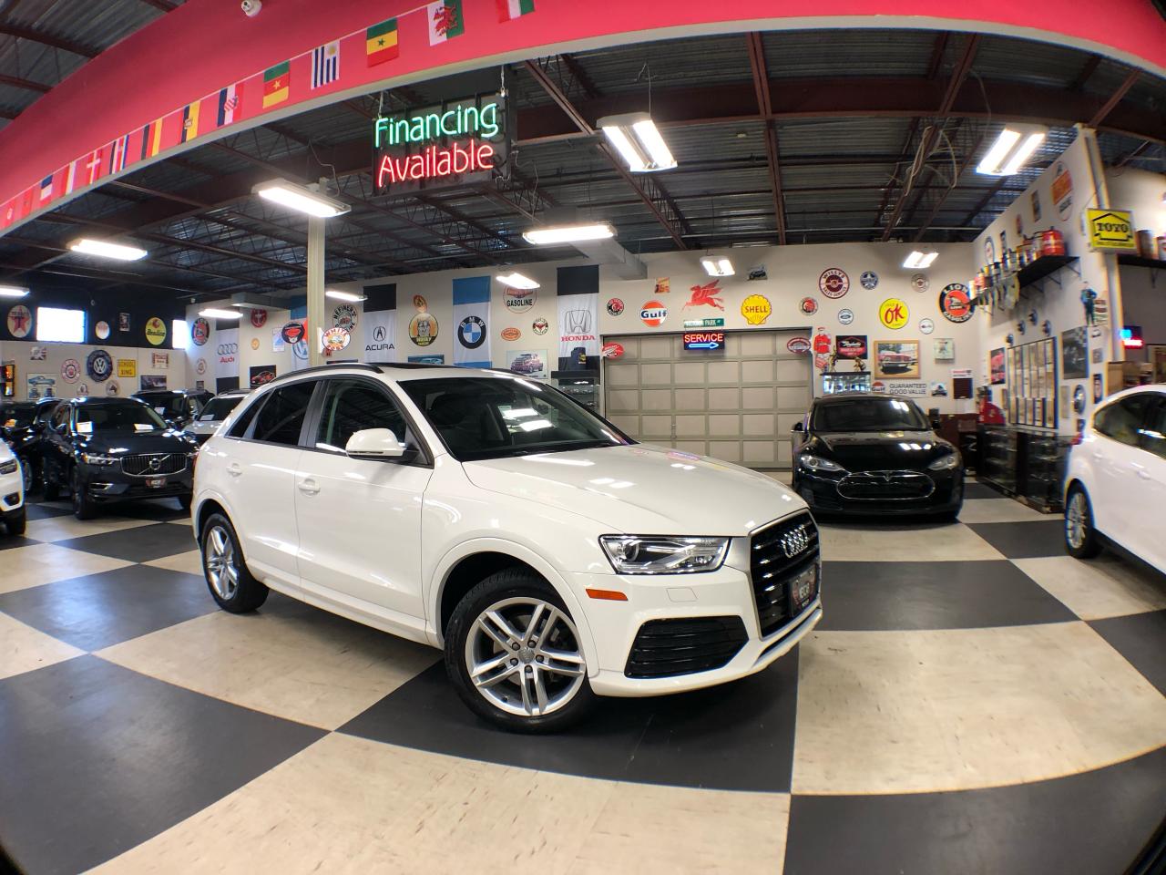 2018 Audi Q3 KOMFORT AWD LEATHER PAN/ROOF B/SPOT BACKUP CAMERA