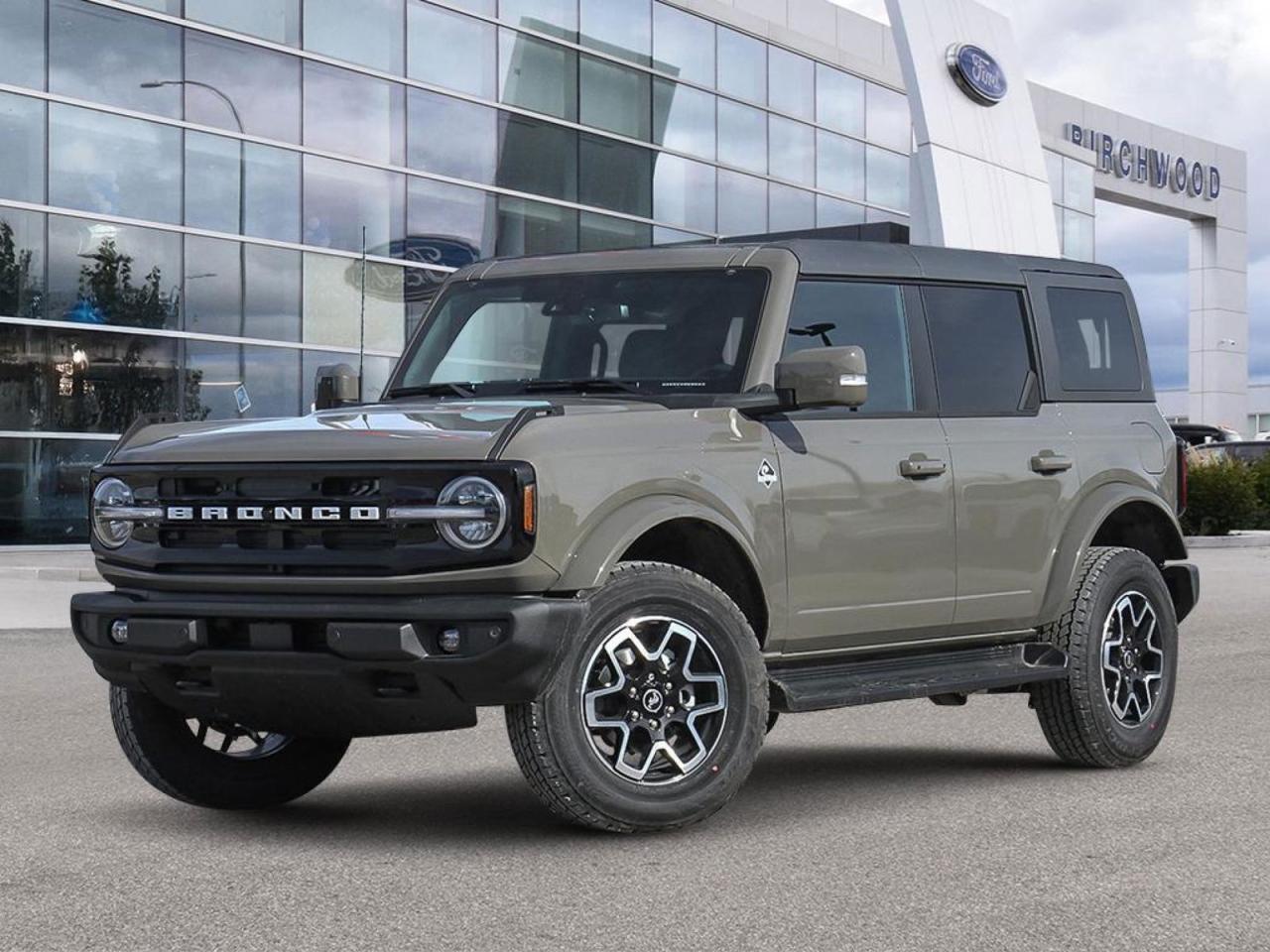 New 2025 Ford Bronco Outer Banks 314A | Sasquatch PKG | Hard Top | Sound Deadening Headliner for sale in Winnipeg, MB