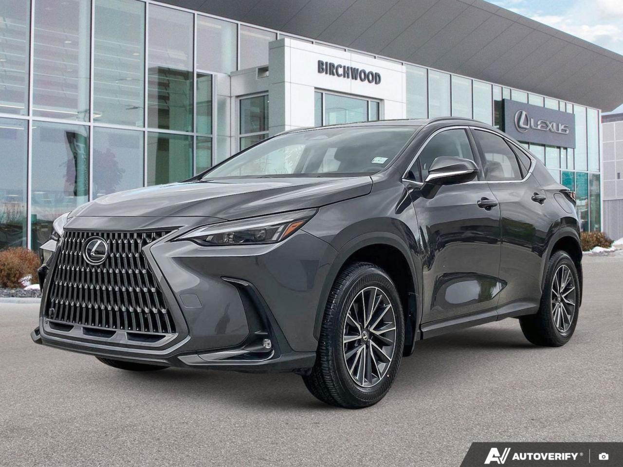 Distinctive By Design
Conquer urban landscapes with the all-wheel drive Lexus NX. Your journey is elevated by the coziness of heated front seats and steering wheel, the connectivity of Android Auto and Apple Car Play, and the peace of mind provided by the Lexus Safety System. Plus, kick-start your adventures remotely with your phone.
*Pricing includes all available rebates.

Birchwood Lexus is a three-time winner of the prestigious Pursuit of Excellence award, which recognizes Lexus dealers in Canada for having the highest possible level of guest satisfaction.  Allow us to show you the best possible guest experience. 

Have a trade? Birchwood Lexus will pay you top dollar for your vehicle - trades of all makes and models are welcome.

Flexible financing is available on most years, makes, and models. Start your purchase online at www.birchwoodlexus.ca or call us today at 204-25-LEXUS (53987)

Toll free Phone: 844-57-LEXUS (53987)

Dealer Permit #5499
Dealer permit #5499