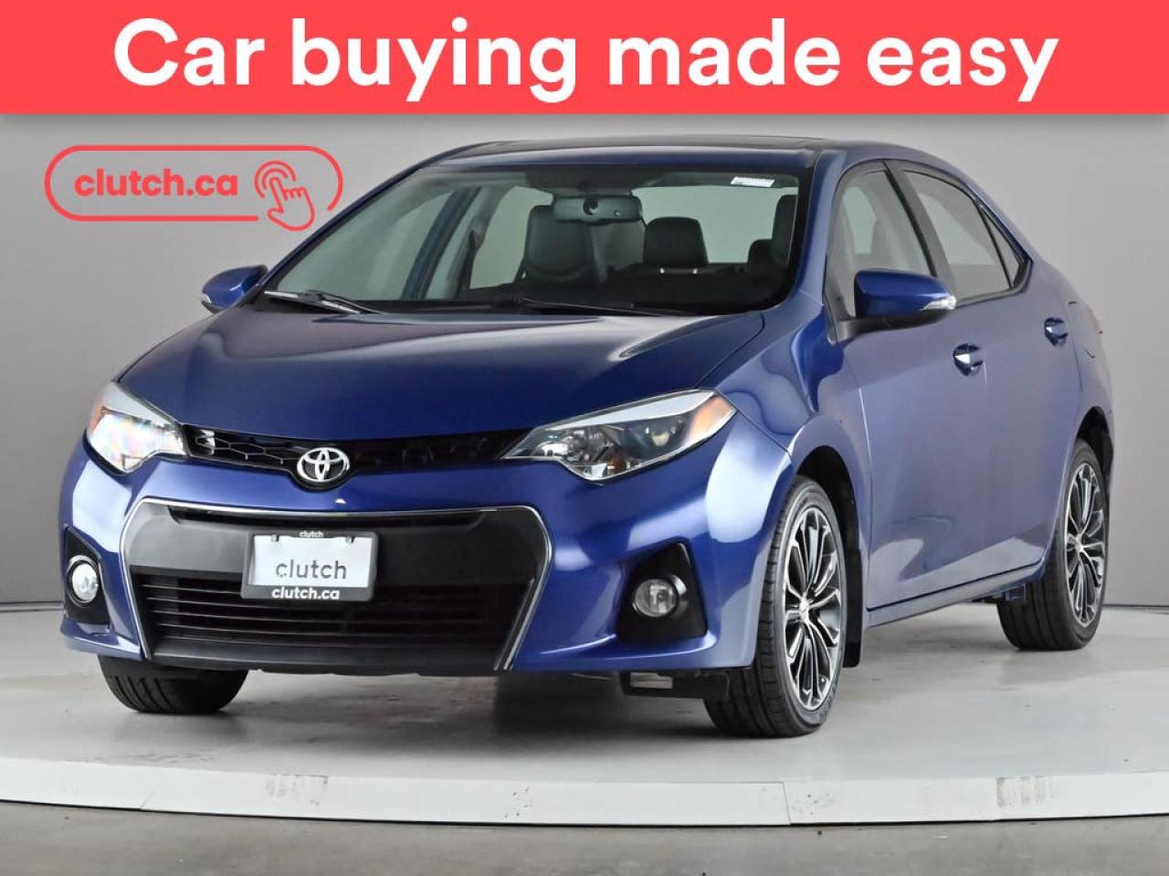 Used 2016 Toyota Corolla S w/ Tech Pkg. w/ Nav, Heated Front Seats, Rearview Cam for sale in Toronto, ON