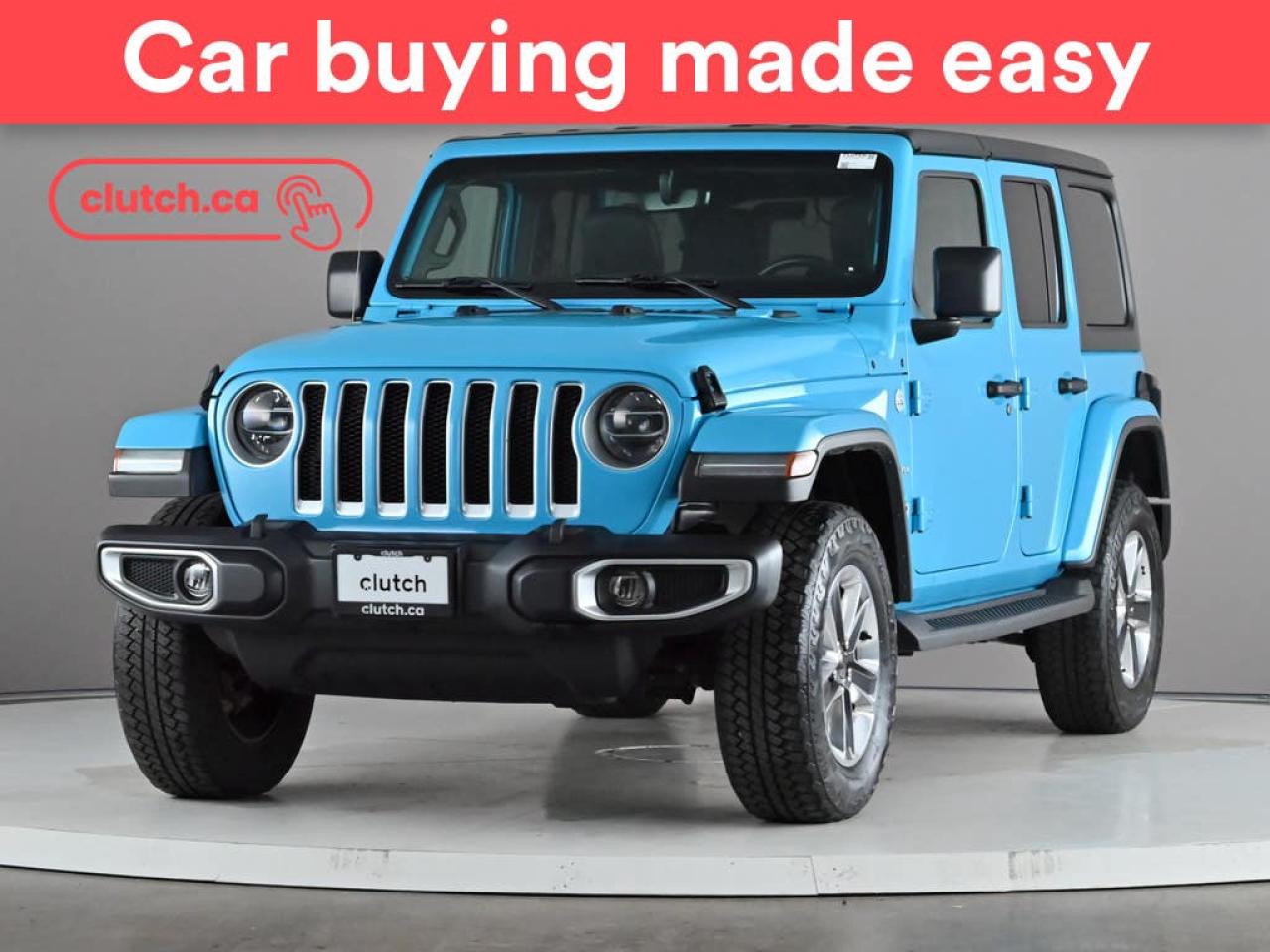Used 2021 Jeep Wrangler Unlimited Sahara 4X4 w/ Apple CarPlay, Heated Front Seats, Rearview Cam for sale in Toronto, ON