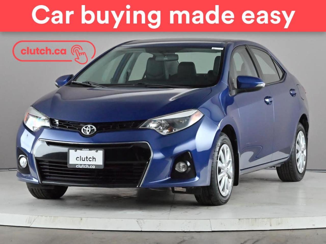 Used 2016 Toyota Corolla S w/ Heated Front Seats, Rearview Camera, Cruise Control for sale in Toronto, ON